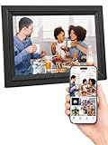 SAMMIX Digital Picture Frame 10.1 Inch WiFi Digital Photo Frame Electronic, IPS Touch Screen, 16GB, Tabletop&Wall-Mounted, Share Photos and Video with Uhale App, Birthday Gifts for Mom Women