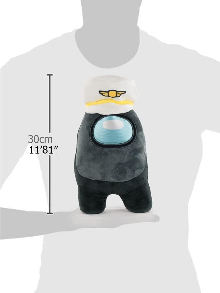 Among Us Plush 12-Inch Black