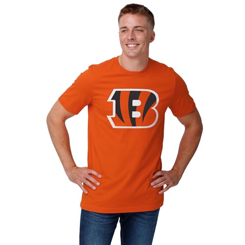 Image of FOCO Men's NFL Team Primary Logo Black Short Sleeve T-Shirt