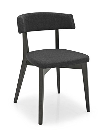 O&G Calligaris Chaise Siren Structure graphite – Berna Fumo