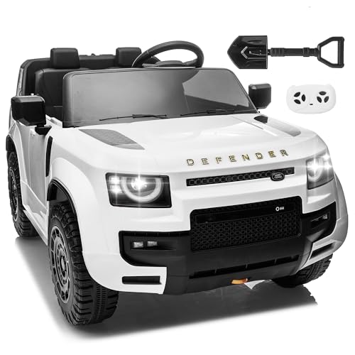 Leisrideon 24V 4 MPH 2-Seater Licensed Land Rover Defender Octa
