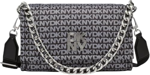 DKNY Mara Shoulder Bag, Black Logo-Black