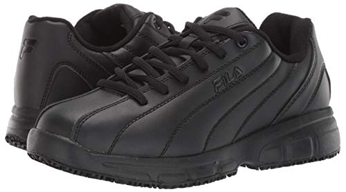 Image of Fila Mens Memory Niteshift Slip Resistant Work Shoe