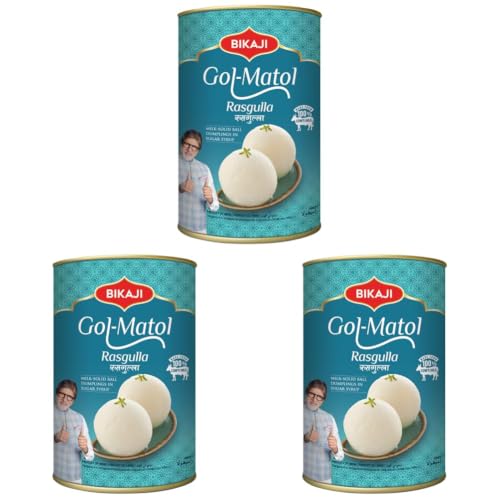 Image of Bikaji Rasgulla GOL-Matol 1.25 kg (Pack of 3)