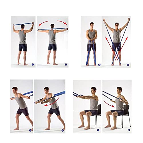 Db Resistance Bands(Set Of 3),Elastic Band For Exercise,Yoga Fitness Bands,Workout Bands For Stretch,Physical Therapy, Pilates,Ballet #TOP5