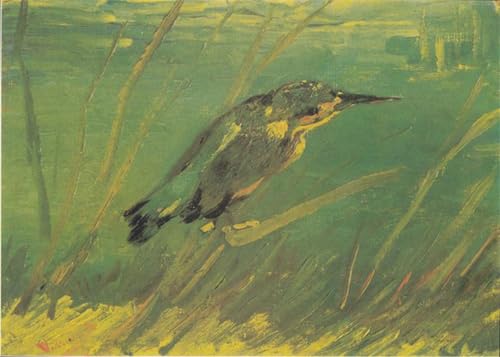 Affiche Toile Eisvogel Van Gogh 60x90cm pour Décoration Mural