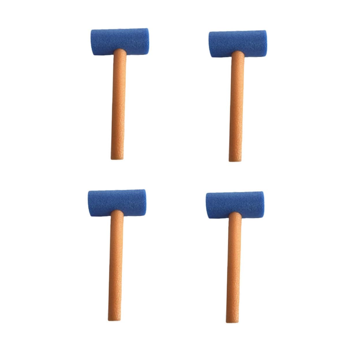 Garneck 4pcs Lightweight Hammer for Educational Plaything Safe Portable Hammers for Carnival Prizes Birthday Parties Home Decoration Random Color