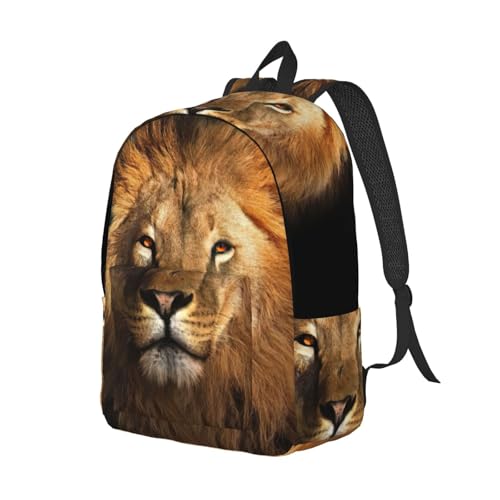 Sac à dos d'infirmière ergonomique grand volume imprimé lion - 2