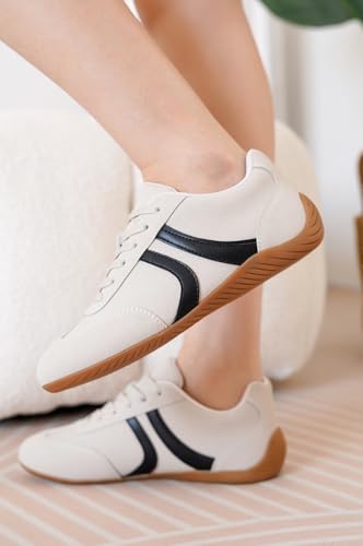 Image of Project Cloud Barefoot Shoes Women - Memory Foam Lace-Up Womens Sneakers - Lightweight & Non Slip Womens Shoes Casual - All-Day Women's Fashion Sneakers for 2026 (Goal)