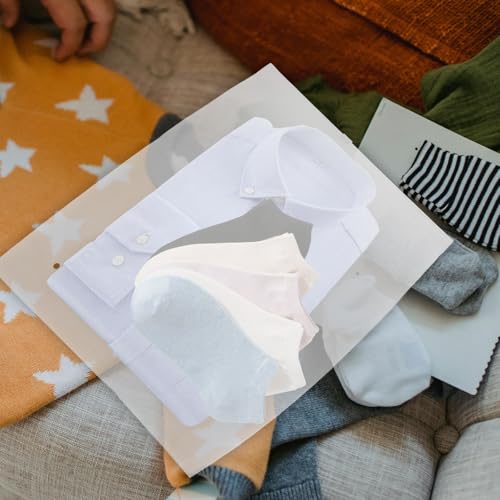 Bolsas de almacenamiento cremallera esmerilada de PE resistente al agua 7