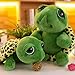 Champracer Kuscheltier Schildkröte - Süßes Plüschtier zum Kuscheln & Spielen - Flauschiges Stofftier als Dekokissen für Kuschelecke, Kinderzimmer, Schlafzimmer Deko (28cm)
