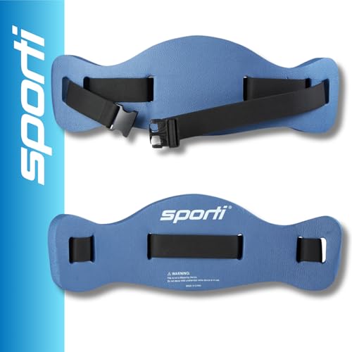 image for Sporti Premium Swim Belts, Swim Float Jogbelt with Adjustable Belt for