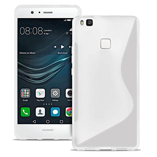 United Case Estuche S-Line para Huawei P9 Lite En Blanco | Bolsa De Color Liso | Delgado