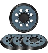 4 Pcs 5 Inch Sander Replacement Pad Compatible with Dewalt Orbital Sander DWE6421 DWE6421K DWE642...