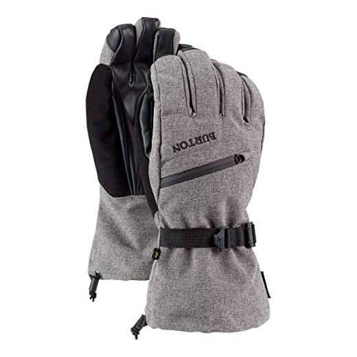 Burton Mens Gore-Tex Glove, Bog Heather New, Medium