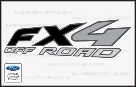 Decal Mods FX4 Offroad - Calcomanías adhesivas negras para Ford Ranger (1997-2012) disponible en Yaxa Colombia