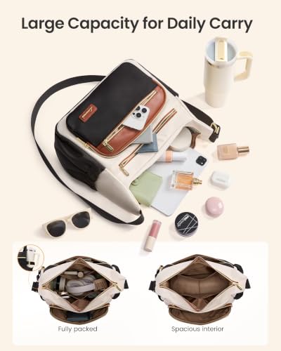 LOVEVOOK Crossbody Bags for Women, Waterproof Shoulder Purse Handbag - image 4