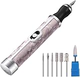 Toe Nail Grinder Kit for Thick Nails,Toenail Sander for Thick Nails | Toe Nail Grinder Kit Cordless 4 Speeds Professional Nail Removing Acrylic Nail Tools for Edge Shaping Polishing