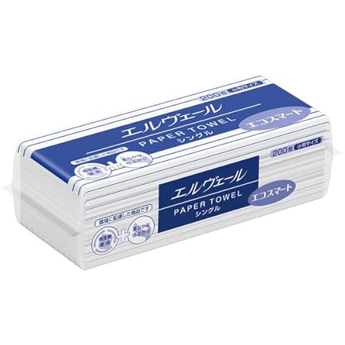 �y�܂Ƃߔ���������z�y�[�p�[�^�I�� �G�R�X�}�[�g �V���O�� �Q�O�O���i�����j�i1�P�[�X/42�ܓ��j×5�P�[�X 4902011705119