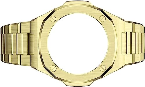 Boîtier de montre en acier inoxydable KLVN design monobloc diamant GA2100