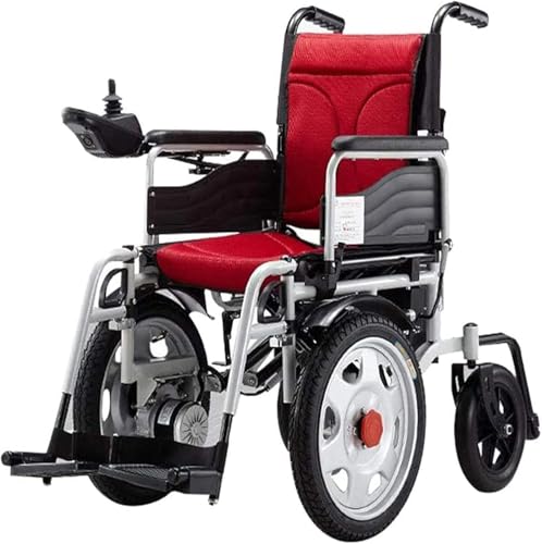 Silla de ruedas eléctrica plegable ligera todo terreno para adultos, batería de litio de 20 Ah, capacidad máxima de peso 150 kg