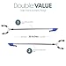 Reacher Grabber - Premium Aluminium Ergonomic Lightweight Grabber Reacher Tool for Trash Pick up - Debris Nabber Trash Grabber - Arm Extension - 37