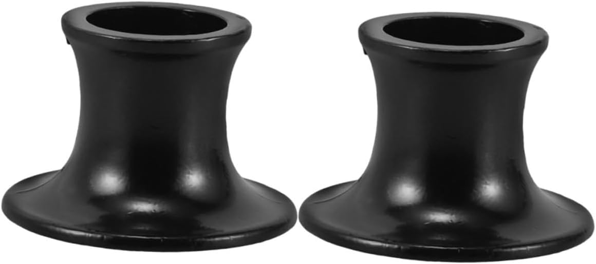 2pcs Universal Alloy Razor Stand Metal Base for Men's Vintage Manual Shaving Brush and Razor Holder for Bathroom Storage and Shaving Kit Accessory