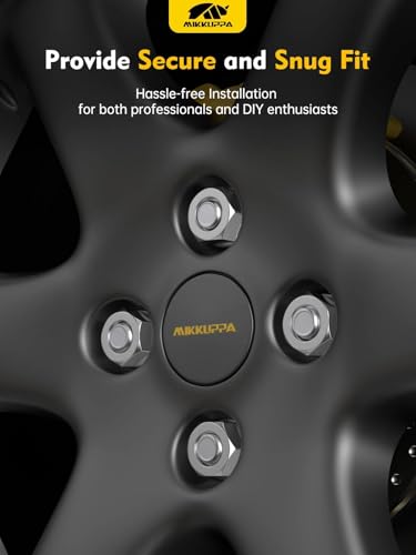 Image of MIKKUPPA 3 /8 inch-24 16PCS ATV Lug Nuts - Replacement for Polaris Magnum RZR Sportsman Xplorer Wheel, Chrome Open End 17mm Hex Conical Bulge Seat Tire Nuts