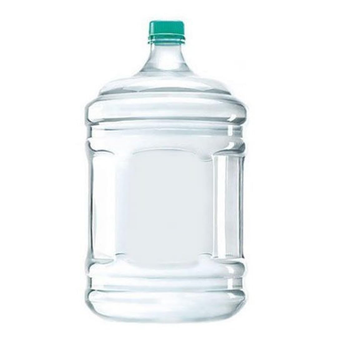 20 Litre Transparent Plastic Water Dispenser Bottle | Multicolor Reusable Water Jar for Home, Office & Commercial Use