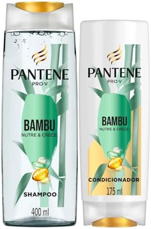 Kit Pantene PRO-V Shampoo Bambu 400ml + Pantene PRO-V Condicionad...