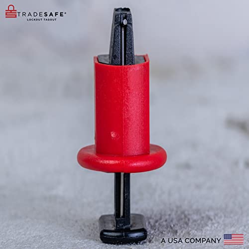 TRADESAFE Dispositivo de Bloqueio de Disjuntor - Bloqueio de Disjuntor Miniatura Padrão com 3 Pinos,