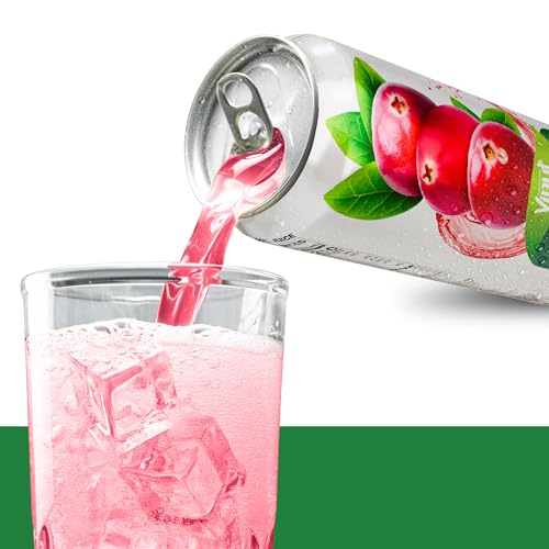 Image of VINUT 100% Red Grape Juice, No Added Sugar, Not From Concentrate, 16.9 fl oz (500 mL) Can, Pack of 6