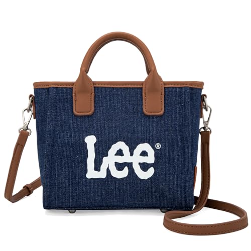 Bolso Tote Montana West x Lee para Mujer, Bolso de Denim con Correa Ajustable para Hombro y Cruzado miniatura 1