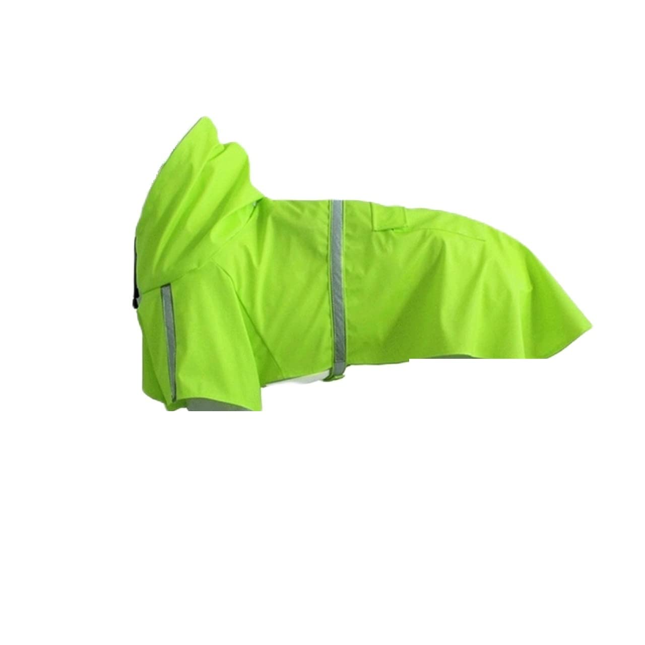 Płaszcz przeciwdeszczowy dla psa, Pets Dog Hooded Raincoat Reflective Large Dogs Rain Coat Waterproof Jacket Fashion Outdoor Breathable Clothes For Pets(Pink,XX Large)