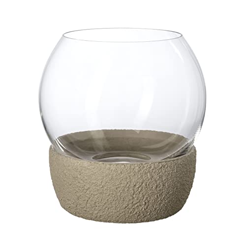 like. by Villeroy & Boch - Perlemor Home hurricane lamp 155 mm, Sand, 15,5x15,5x16cm