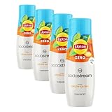 Sodastream - Concentrato Lipton Pesca Zero Zuccheri 440ml. I nostri concentrati ti permettono di goderti i tuoi gusti preferiti in ogni occasi (Confezione da 4)
