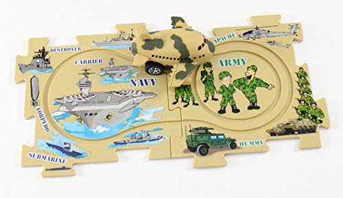 Puzzle Board Jigsaw Puzzles. BO Jet Ski Toy Vehicle Themed Floor Puzzle Car Play Mat. Car Tracks Jigsaw Puzzles for Kids, Puzzle Toys, Jigsaw Puzzle Mat. Educational Toy Brain Puzzles, Toy Car Track - Thumbnail 7