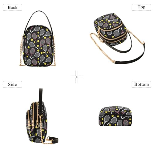 Image of MCHIVER Golf Crossbody Bag for Women Cell Phone Purse Wallet with Removable Chain Shoulder Handbag