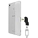 Seadream Micro USB to Magnetic Charger Connector Adapter for Sony Xperia Z1 Z2 Z3 Compact (Angled Black)