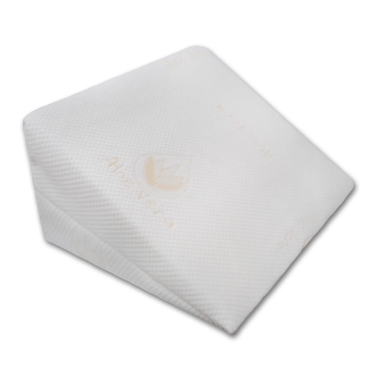 PEKITAS Funda Recambio Cojín Lectura Cama Sofá Sujeción Espalda 60x30x50 cm (Solo Funda)