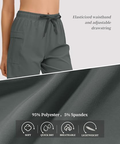 Image of Women's Hiking Cargo Casual Shorts 6 inches Lightweight Quick Dry Athletic Shorts for Golf Workout Travel Summer 2025