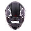 Royal Enfield LIGHTWING Full FACE REWING I ABS GI Grey XL620 | Fit: Regular | Certification: ISI | Material : ABS | Type: Full face EPS Liner for Better Shock Absorption | Gender: Men's