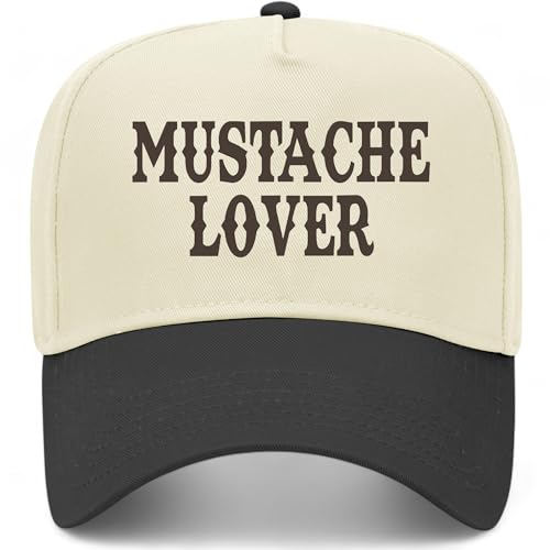 Mustache Lover Vintage Trucker Snapback Hat
