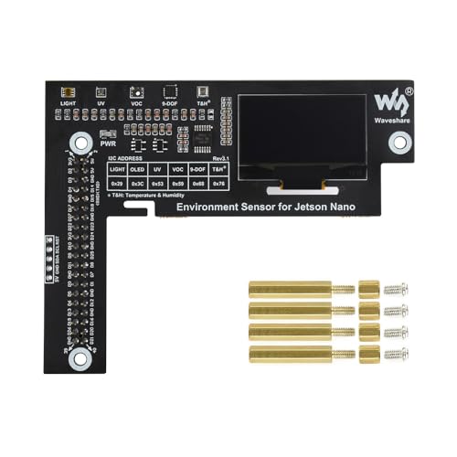 1.3�C���`OLED�f�B�X�v���C�t��Jetson Nano I2C�o�X�p�ɐ݌v���ꂽWaveshare���Z���T�[���W���[��
