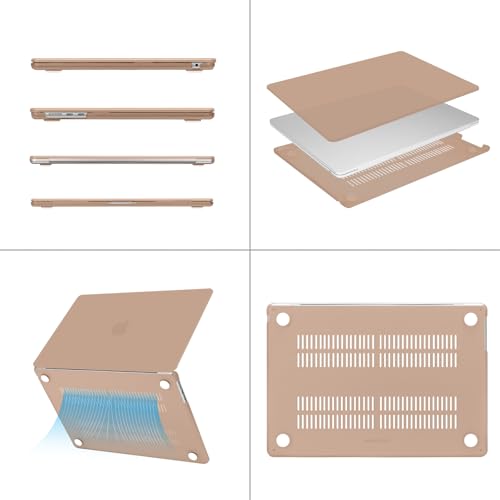 Image of MOSISO Compatible with MacBook Air 15 inch Case M5 2026 M4 M3 M2 2025-2023