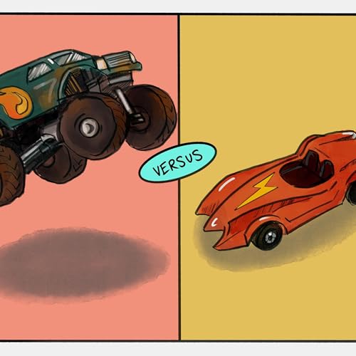 Monster Trucks vs. Hot Wheels