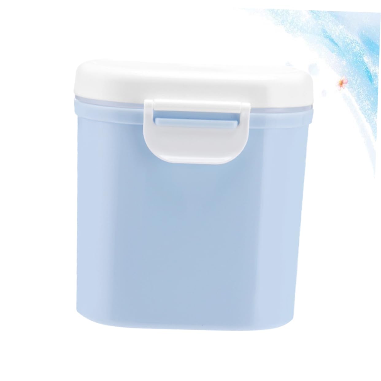 Ipetboom 1Pc Large Capacity Milk Powder Container Multifunctional Sealed Storage Box for Formula Design Compact and Portable
