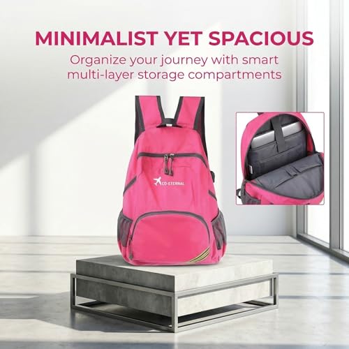 Mochila plegable para senderismo impermeable y ligera miniatura 2