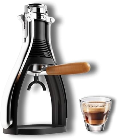 Manual Espresso Coffee Maker, Portable Hand-Press for High Extraction, No Electricity Needed, Ideal for Travel, Camping, Home, and Outdoor Use