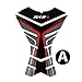 gzcfesbn Protector de la Almohadilla del Tanque de la Motocicleta Pegatinas de calcomanías Impermeables Compatible with Ka*wasa*ki ZX9R ZX-9R ahgzc (Color : A)